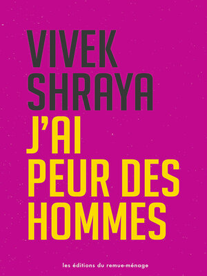 cover image of J'ai peur des hommes
